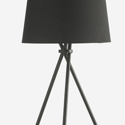 Tipi black table lampp