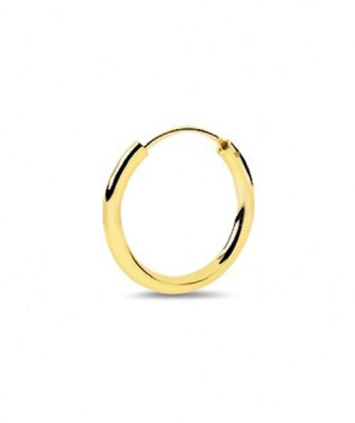 Classic Gold Hoop - 10mm