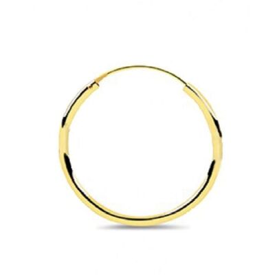 Classic Gold Hoop - 14mm