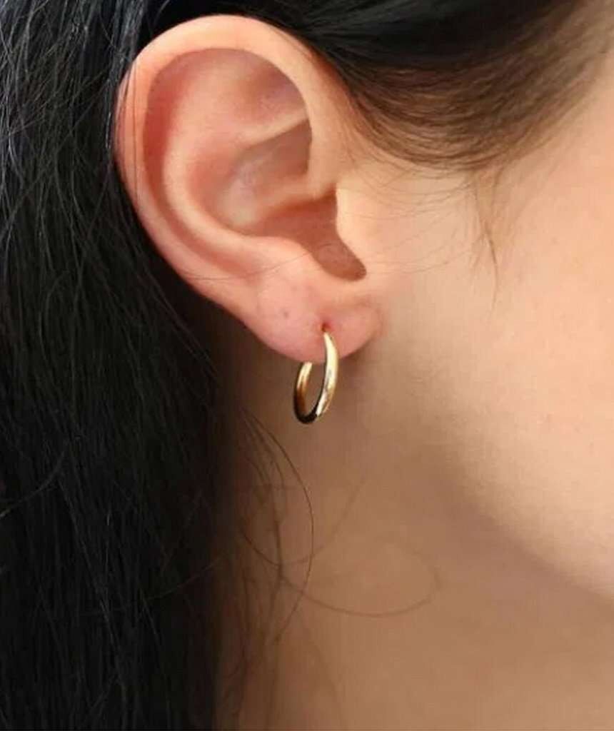 Klassischer goldener Reifen - 14 mm