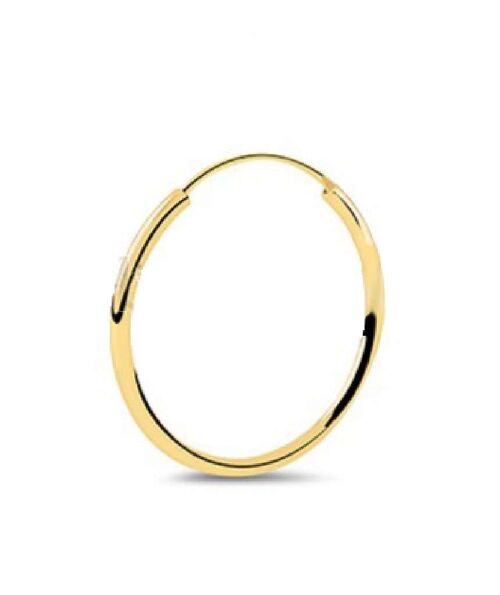 Classic Gold Hoop - 18mm