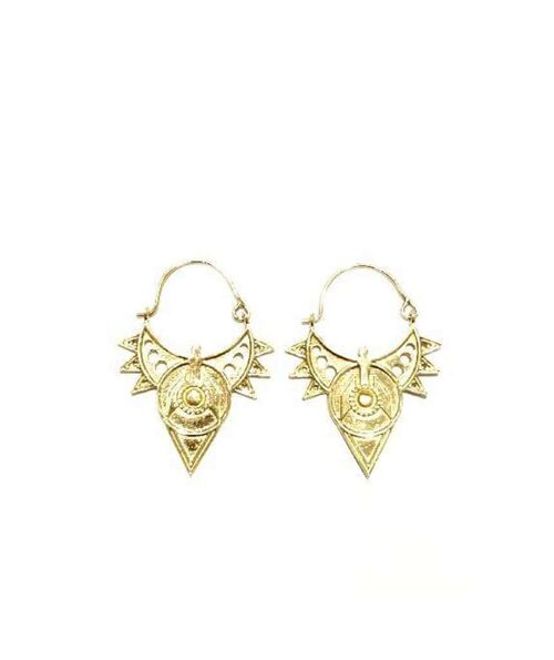 Spatial Earrings - Gold