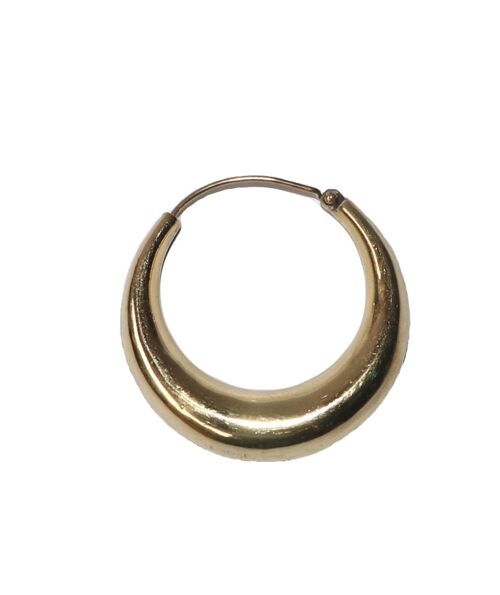 Bold Hoop Earrings - Gold Extra Large