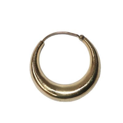 Bold Hoop Earrings - Gold Extra Large