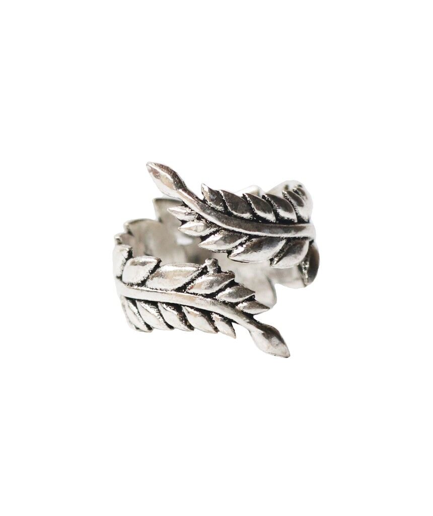 Cesar Crown Ring - Silver