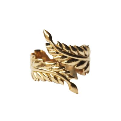 Cesar Crown Ring - Gold