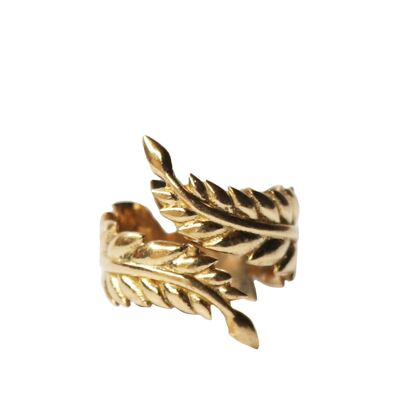 Cesar Crown Ring - Gold