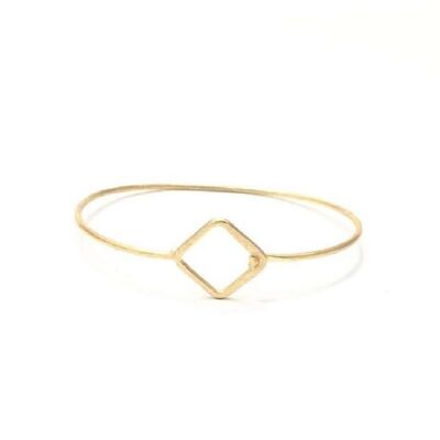 Diamond Bangle Bracelet - Gold