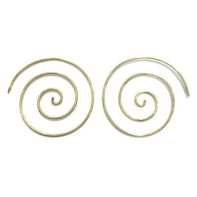 Hypnotise M' Earrings - Gold Small