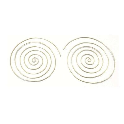 Hypnotise M' Earrings - Gold Large