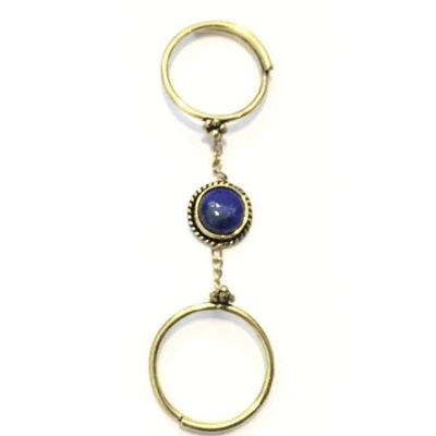 Anello Double Me Up - Oro e Blu