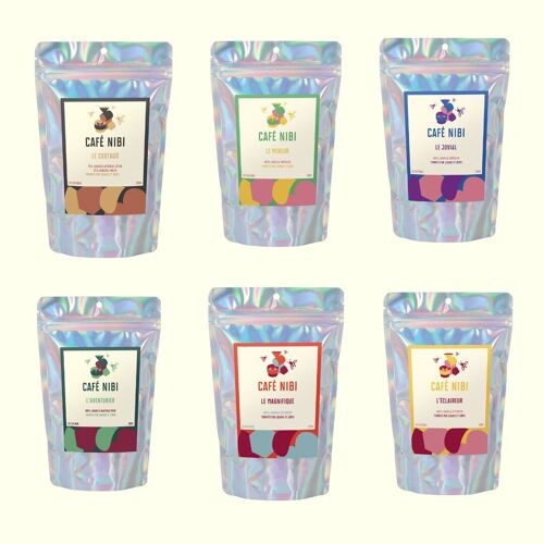 Découverte Café Nibi - 6 x 200 gr