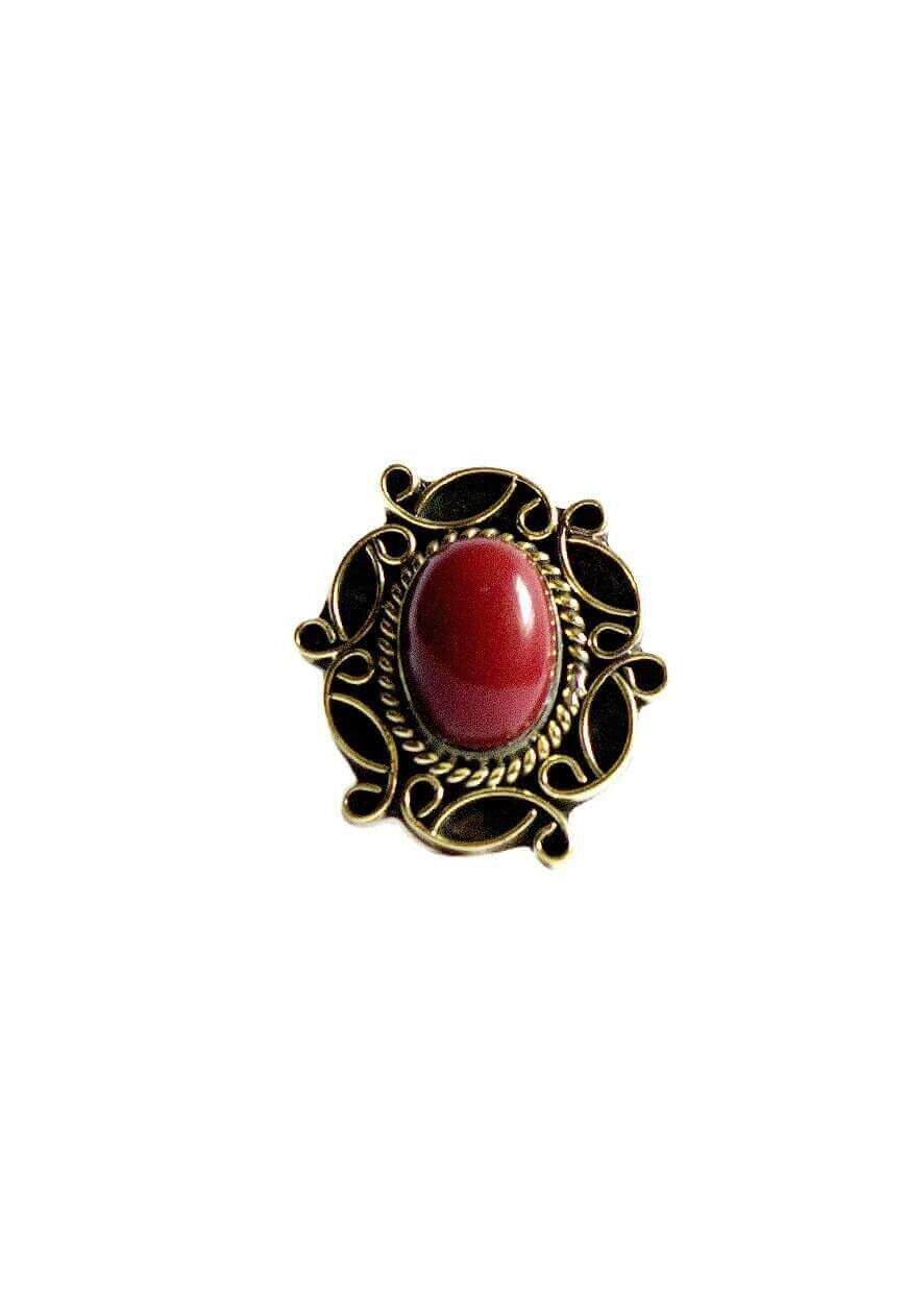 Bague Pierre Sensuelle - Rouge