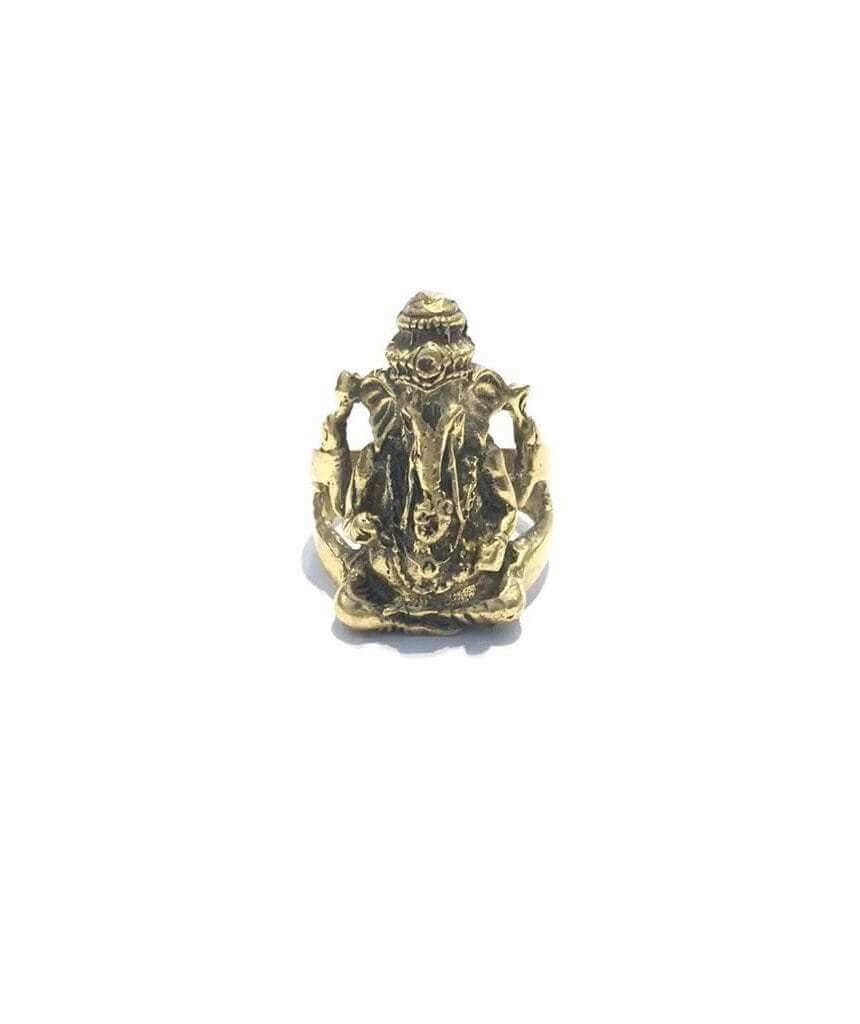 Grosse bague Ganesha - Or
