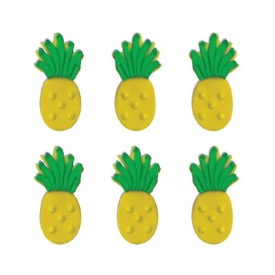 Toppers di Sugarcraft dell'ananas tropicale