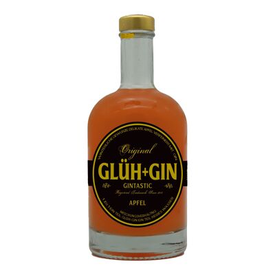 GINTASTIC glow gin simplemente mezcle la ginebra glow 1 a 1 con agua.