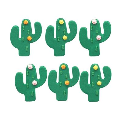 Décorations en sucre Cactus