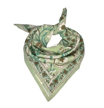 Foulard Delhi Tilleul Kid 1