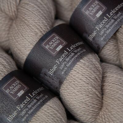 Blue Faced Leicester 4- ply - STAGHORN