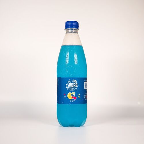 Bouteille 50cl soda Chibre Bleu