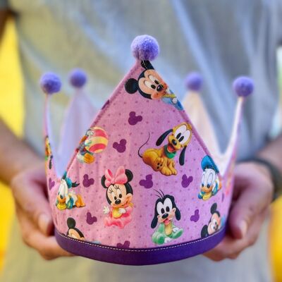 Corona cumpleaños - Baby Disney