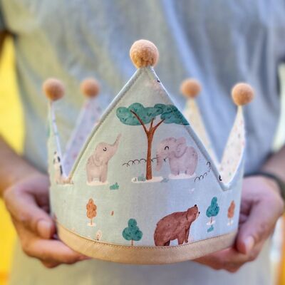 Couronne d'anniversaire - Savannah