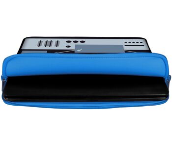 Digittrade LS131-13 Housse de protection design DeeJay pour ordinateurs portables et MacBook avec une taille d'écran de 33,8 cm (13,3 pouces) bleu-noir 2
