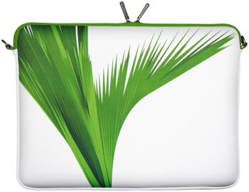 Digittrade LS138-15 Green Housse de protection Designer pour ordinateurs portables et MacBook avec une diagonale d'écran de 38,1-39,6 cm (15,6 pouces) vert-blanc 1