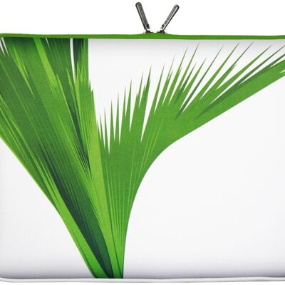 Digittrade LS138-15 Green Designer Schutzhülle für Laptops und MacBooks mit einer Bildschirmdiagonale von 38,1-39,6 cm (15,6 Zoll) grün-weiß