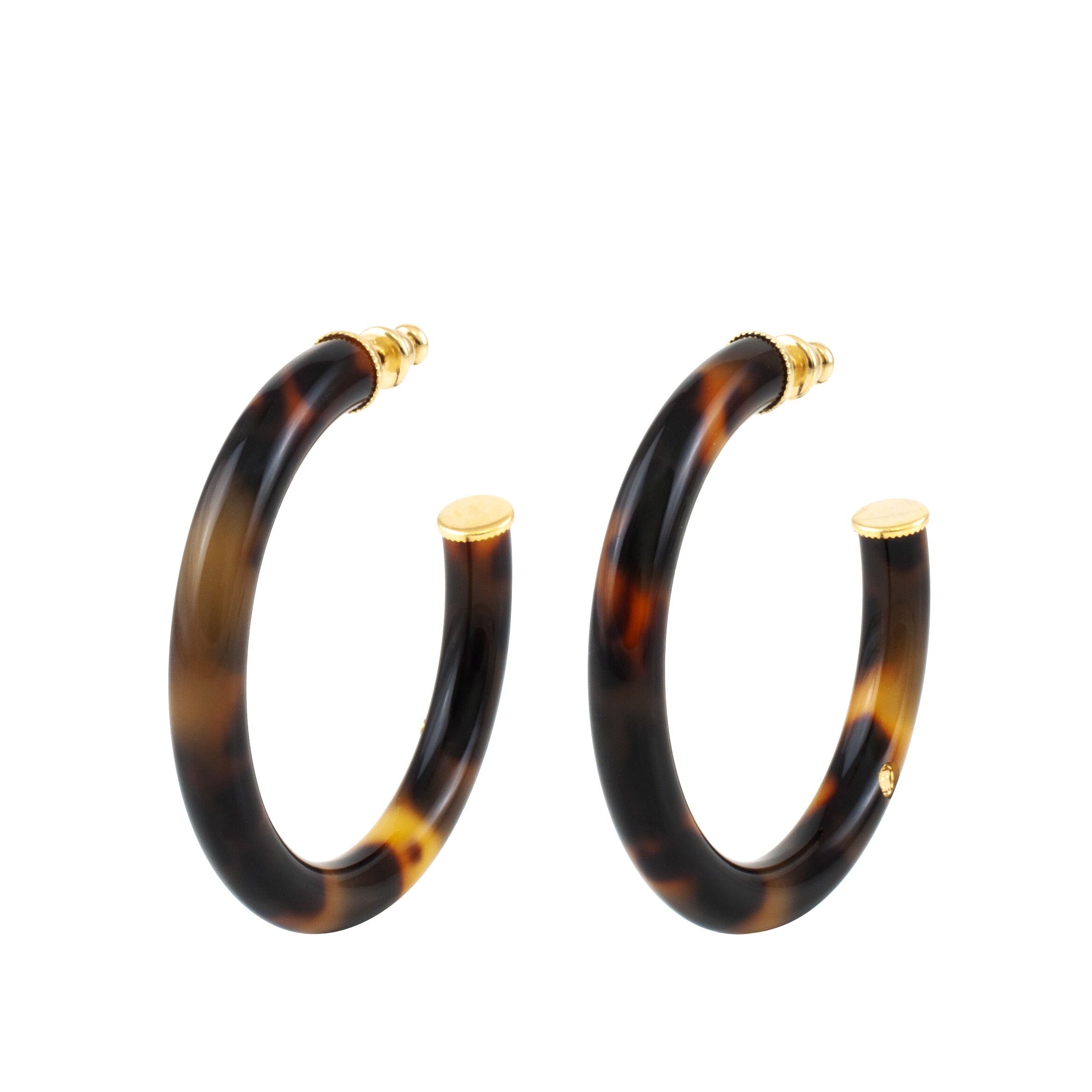 Pendientes Aro MARIE Talla M Amarillo Tokio