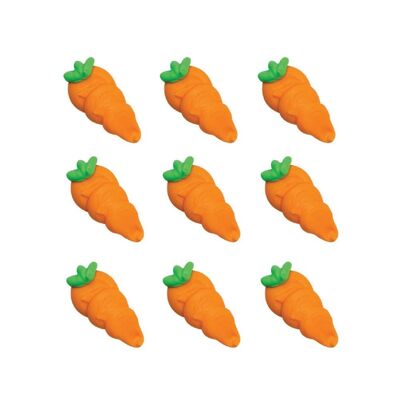 Décorations en sucre aux carottes