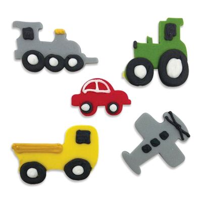 Transporte Mezcla Sugarcraft Toppers