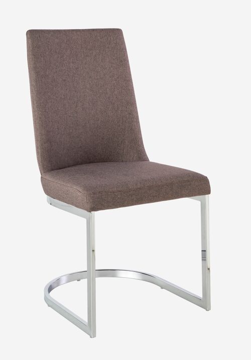 Round gray chair