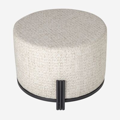 Joy big beige pouf