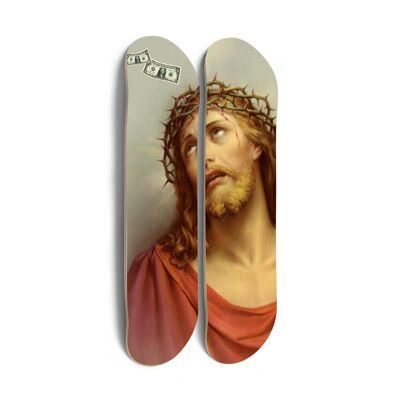 Skateboards for wall decoration: Diptyque “Imagine $”