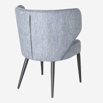 Fauteuil Park Avenue gris 2