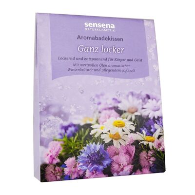 sensena natural cosmetics aromatic bath pillow - very loose, bath additive, loosening and relaxing for body and mind