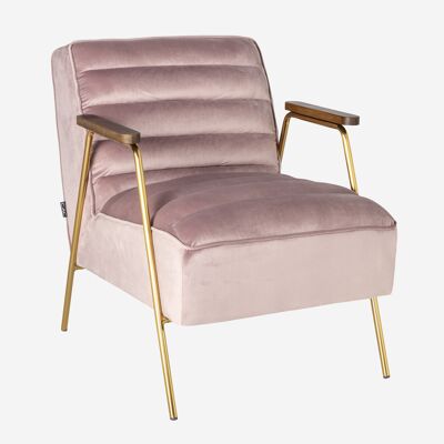 Beverly hills pink armchair