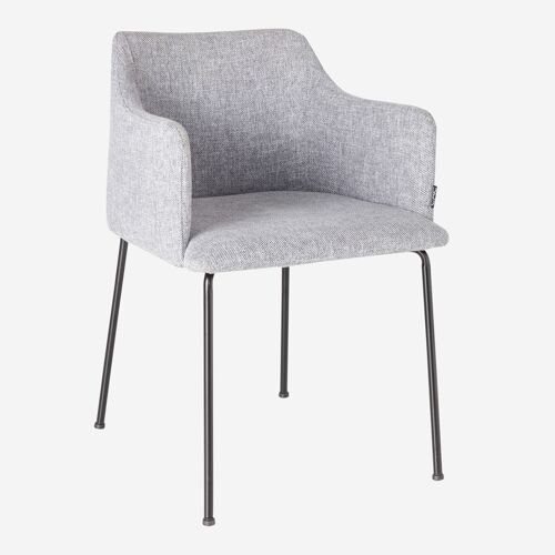 Dame gray armchair