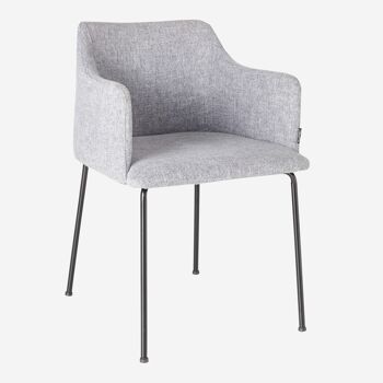 Fauteuil Dame gris 1