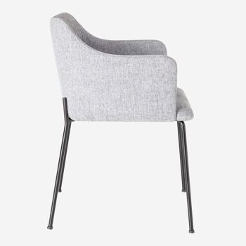 Fauteuil Dame gris 2