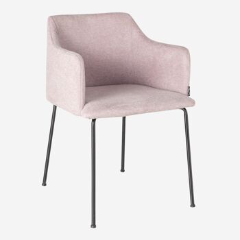 Fauteuil Dame rose 1