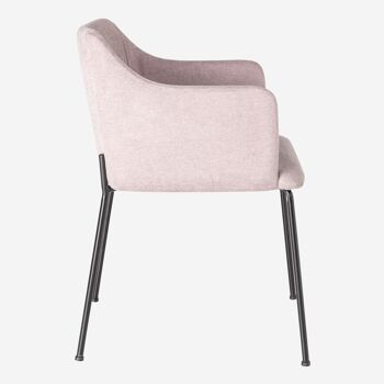 Fauteuil Dame rose 2