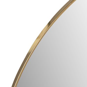 Miroir doré 116 cm 2