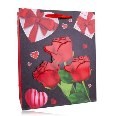 Geschenktasche ROSES Größe S