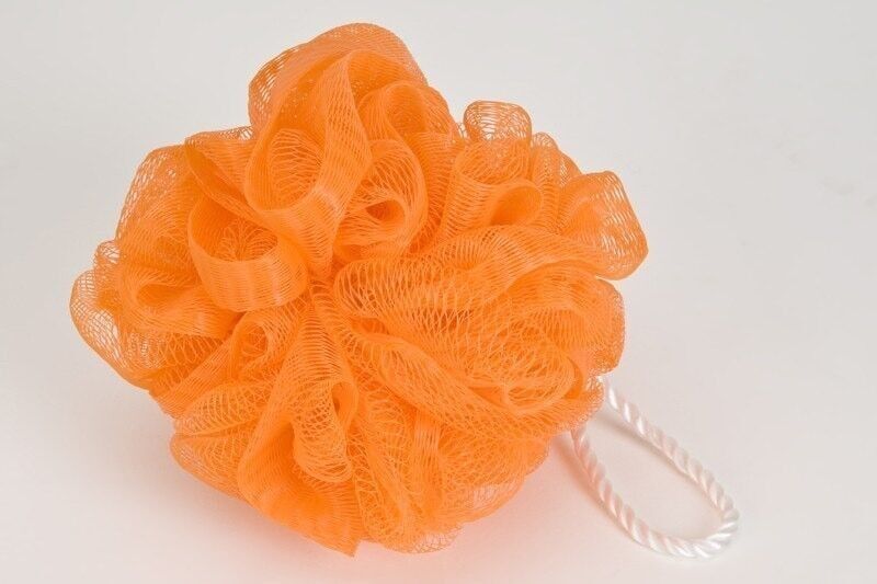 Spugna a rete con cordino bianco (SKU: 321196)