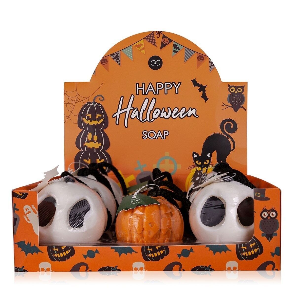 Badeseife HALLOWEEN mit Kordel