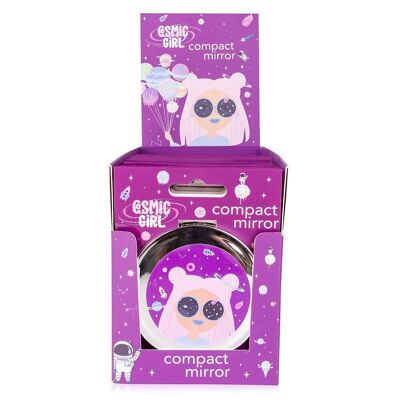 Miroir de poche COSMIC GIRL en coffret cadeau