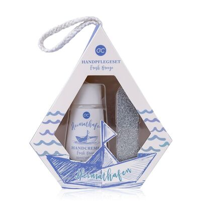 HEIMATHAFEN hand care set in a gift box