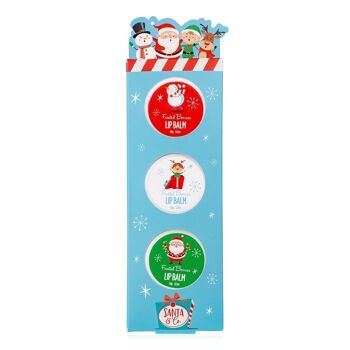 Coffret soin des lèvres SANTA & CO en coffret cadeau